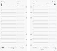 Dagkalender System PP refill 9,5x17cm 1dag/side 2785 00
