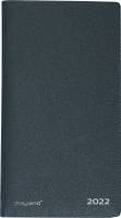 Index Planner m/tlf.reg lakvinyl grå 9x17cm 22 0900 50