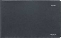 Bordkalender Mini vinyl sort 15x9cm u/stativ 1320 00