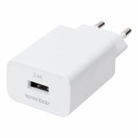 Oplader Wall Charger 12W 1x USB-A hvid