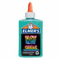 Lim Elmer's 147ml Glow in the Dark blå Liquid Glue