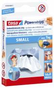 Powerstrips Small dobb. klæb. hvide 14strips/pak