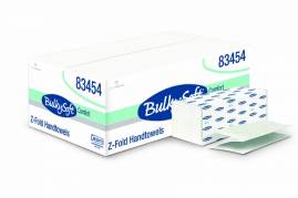 Papirhåndklæde Bulky Soft hvid 2-lags 24 cm 3750ark