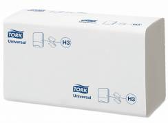 Papirhåndklæd Tork Universal H3 1-lag Z-fold 290158 4500stk/ka