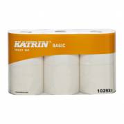 Toiletpapir Katrin Basic 360 ubleget 50m 10293 2-lag 42rul