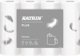 Køkkenrulle Katrin Plus 126 2-lags 14m 20rul/pak 234536