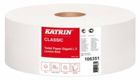 Toiletpapir Katrin C Gigant L 2-lags 440m 6rl/kar 106351
