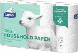 Køkkenrulle Lambi 5x4rul/kar 243339