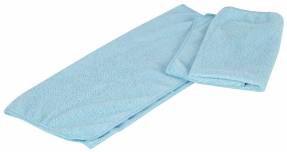 Microfiberklud Cleanline blå 32x32cm 10stk/pak
