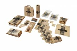 Plastikpose 250x330/50mm perf. Duften af brød rugbrød 1000stk