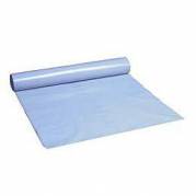 Affaldssække plastik blå 550x1030mm Luksus 10stk/rul