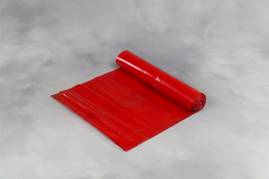 Affaldssække plastik rød 700x1100mm Luksus 10stk/rul