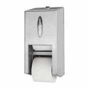 Dispenser Tork MidSize Twin T7 t/toiletpapir rustfri 2rl/disp