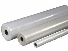 Plastik klar 3x50mx0,15mm PE 20,7kg foldet 1 gang
