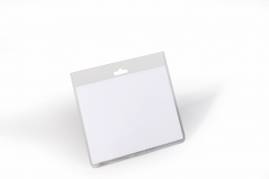 ID-kort-holder u/clip 60x90mm 20stk/pak transparant