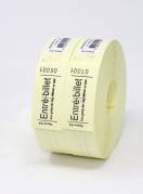 Entrebillet gul nr.54 30x63mm 1000stk