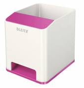 Penneholder Leitz WOW Sound pink metallic