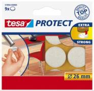 Filtpuder tesa hvide Ø26mm 9stk/pak