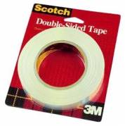 Tape dobbeltklæbende klar 12,7mmx32,9m 665