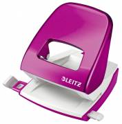 Hulapparat Leitz 5008 WOW 2-huls 30ark pink