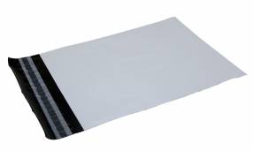 Forsendelsesposer PE A2 hvid 400x600mm 100stk/pak