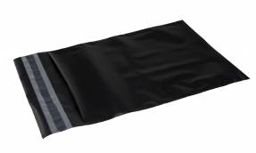 Forsendelsesposer PE A3 sort 340x420mm 100stk/pak