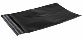 Forsendelsesposer PE sort 230x325mm 100stk/pak