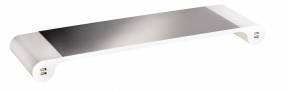 Monitor Stand Unilux Study aluminium m/4 USB porte