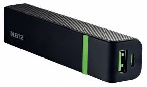 Powerbank USB Leitz Complete sort 2600mAh