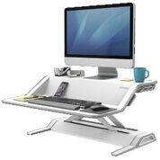 Arbejdsstation Fellowes Lotus Sit-Stand hvid