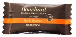 Chokolade Bouchard orange 5g flowpakket 1kg/pak