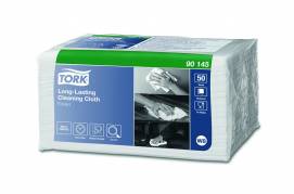 Aftørringsklud Tork Alt-i-en W8 1-lags 90145 hvid 400stk/kar