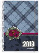 Ugekalender A6Senator hård PP m/4 illu. 10,5x15cm tværformat 19 2012 00