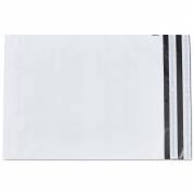 Forsendelsespose Master'In 340x420/40mm hvid/sort 100stk/pak