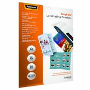 Lamineringslomme Fellowes A3 80g Easyfold 25-pak klar