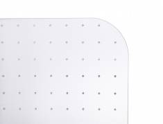 Stoleunderlag Ecoline 120x150cm rullet 1,5mm m/pigge 4mm