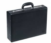 Attaché mappe Pierre Classic Line sort læder