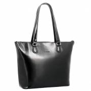 Computertaske Pierre Lady Classic Line 15,4" sort læder