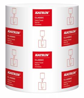 Aftørringspapir Katrin C - M 1-la 20,5cmx320m 6rl/k 448311