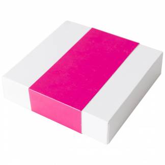 Chokoladeæske Sleeve Pink 68mm bred 100stk/pak