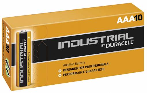 Batteri Duracell Industrial AAA 10stk/pak