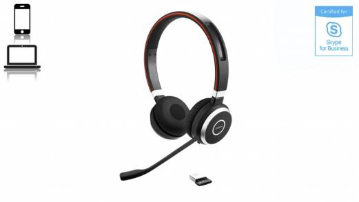 Headset Jabra Evolve 65 MS stereo headset