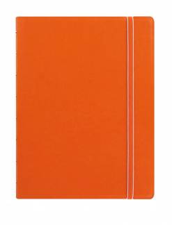 Notebook Filofax A5 orange incl linierede blade