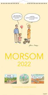 Familiekalender Morsom 2022 22x43cm 22 0661 40