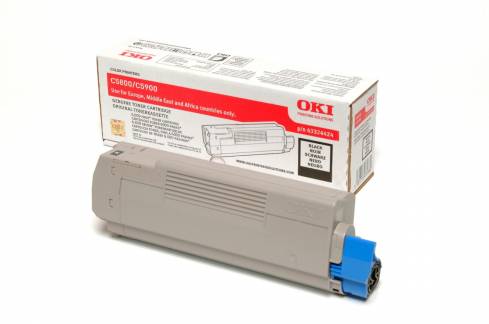 OKI Toner black for C5800 C5900 C5550MFP