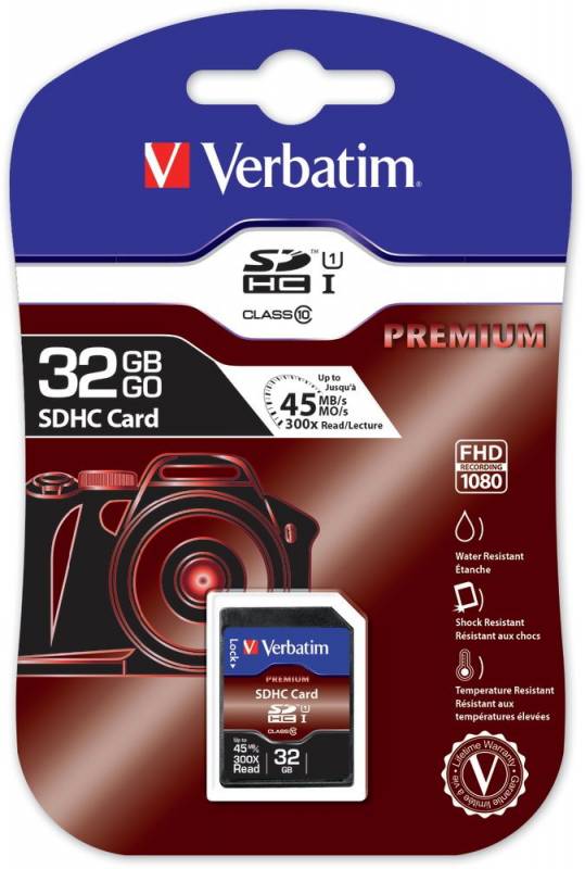 SDHC Card 32GB Class 10