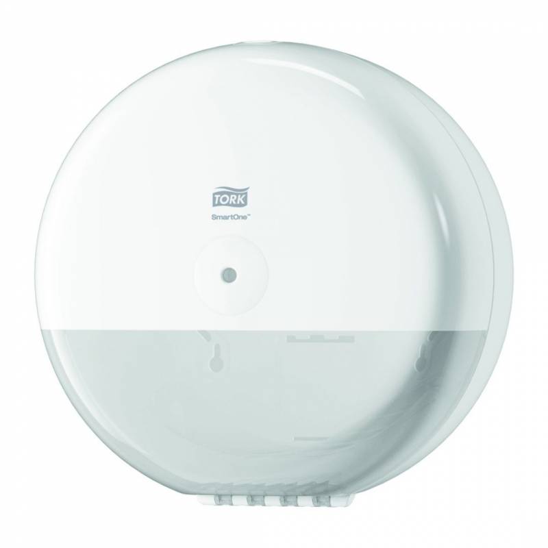 Tork T8 SmartOne dispenser toiletpapir hvid 680000