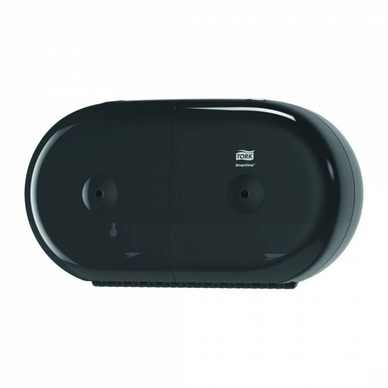Tork T9 SmartOne Twin Mini dispenser toiletpapir sort 682008