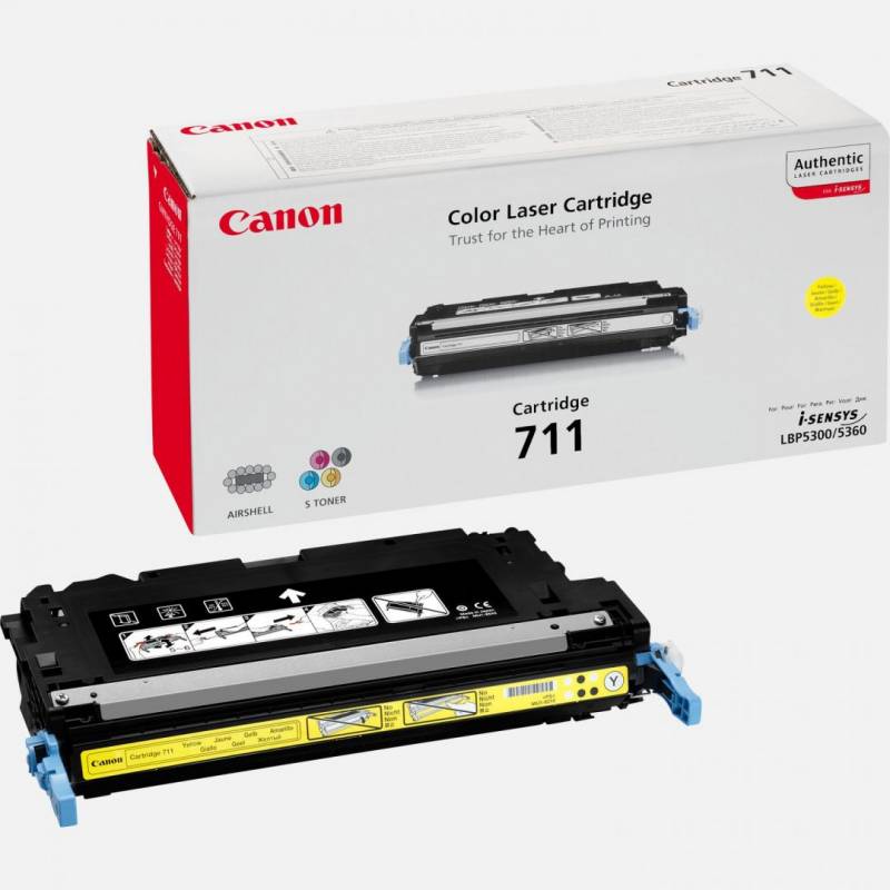 CANON CRG-711Y cartridge yellow LBP-5300
