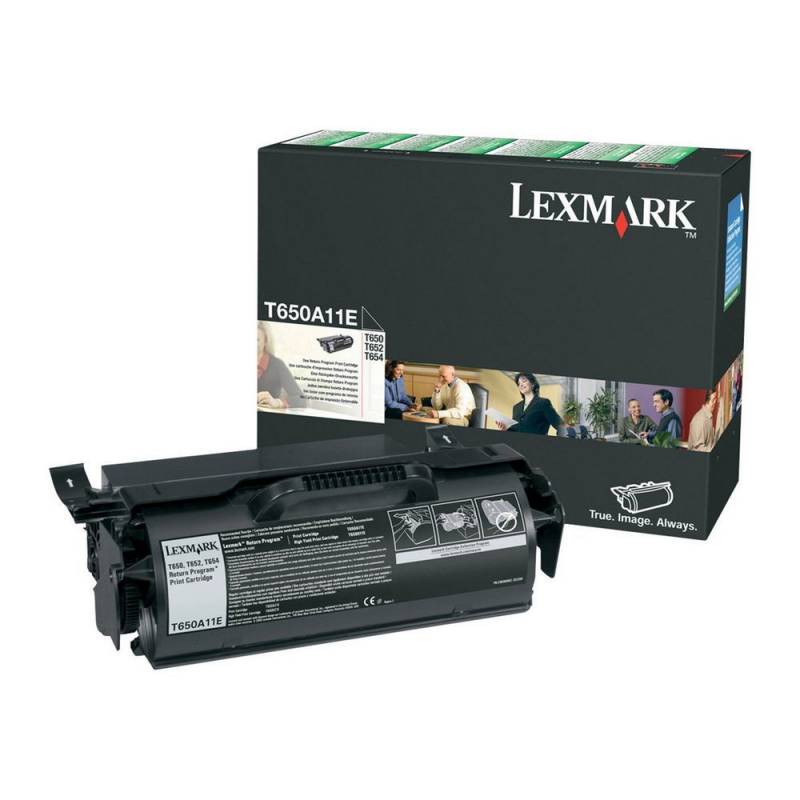 T650/T652/T654 toner black (prebate) 7K